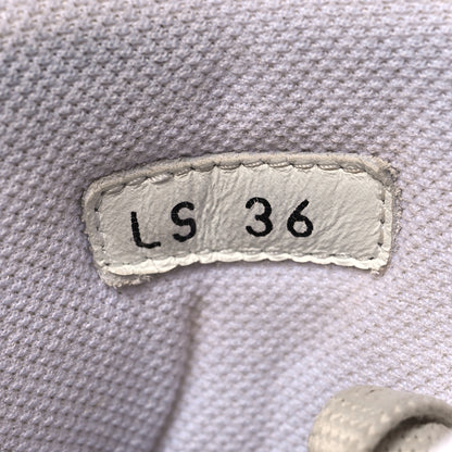 Christian Dior Nylon Fabric Womens D-Player High Top Sneakers 36 White Grey 7 of 11