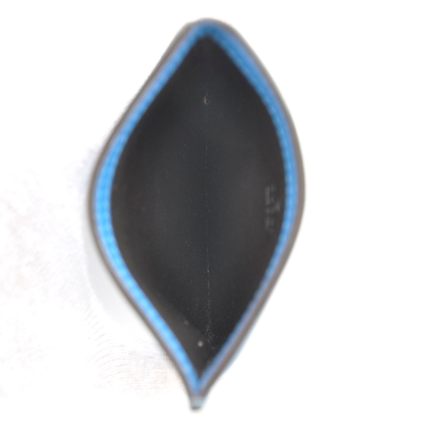 Microguccissima ID Window Card Holder Blue