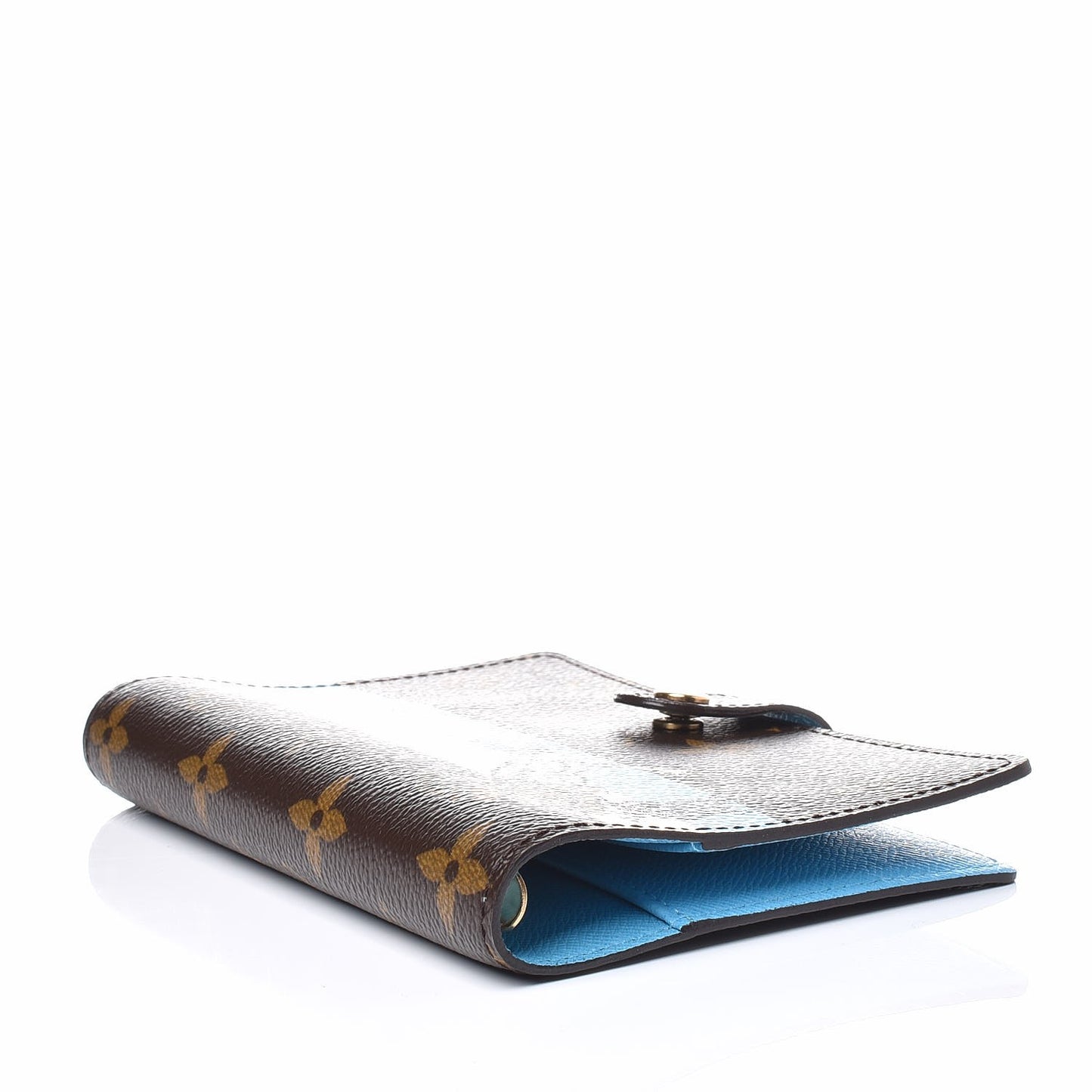 Monogram Groom Small Ring Agenda Cover Blue