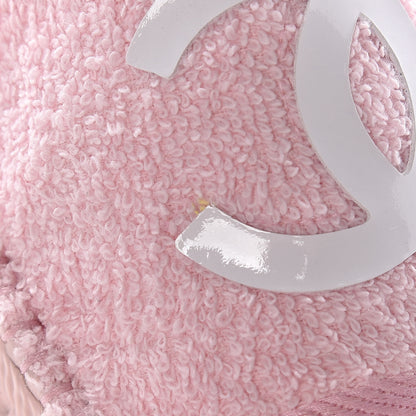 Chanel Terry Grosgrain CC Espadrilles 37 Pink 8 of 9