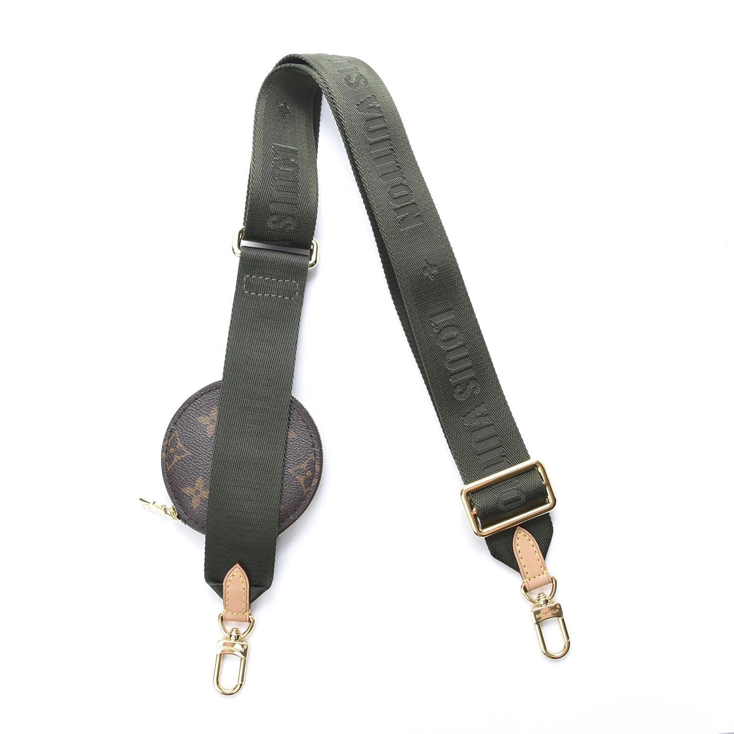 Louis Vuitton Monogram Multi Pochette Accessories Bandouliere Shoulder Strap Kaki 2 of 5