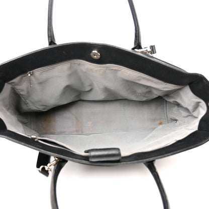 Chanel Calfskin Cerf Executive Shopper Tote Black 6 of 20