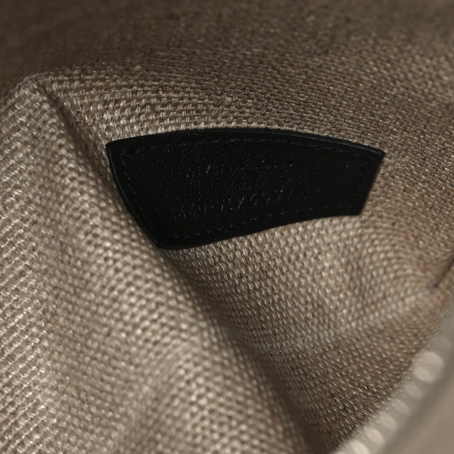 Saint Laurent Linen Calfskin Rive Gauche Tote Greggio Natural 7 of 10