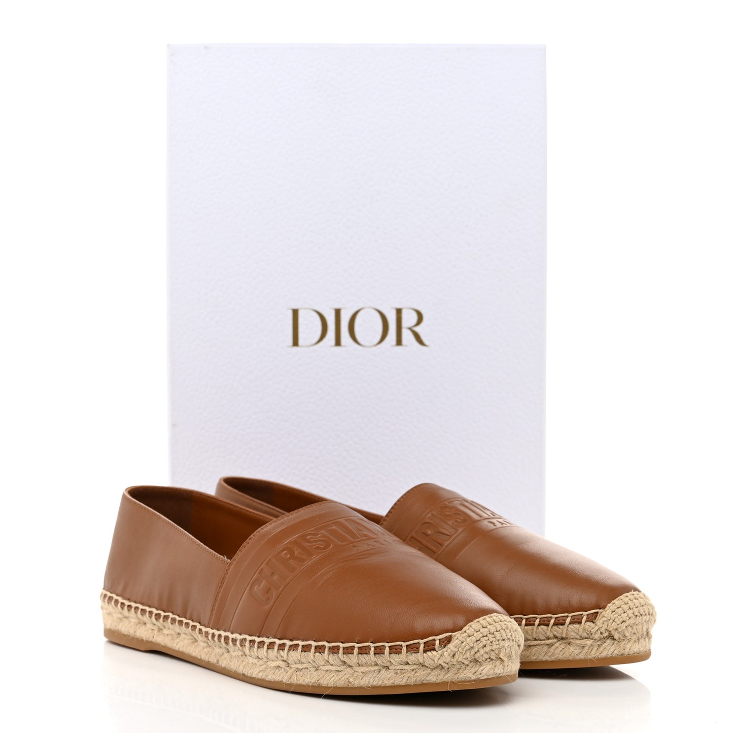 Lambskin Granville Espadrille 39 Golden Saddle
