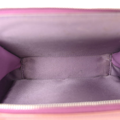 Chanel Patent Quilted Small Pocket Box Camera Case Purple 6 of 16