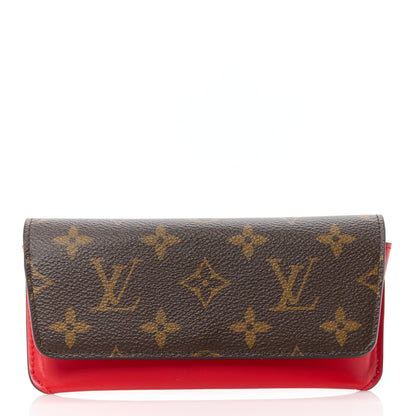 Louis Vuitton Monogram Woody Sunglass Case Rouge 1 of 9