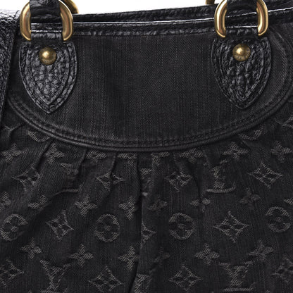 Louis Vuitton Denim Neo Cabby GM Black 10 of 10