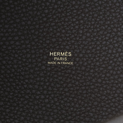 Hermes Taurillon Clemence Picotin Lock 22 MM Etoupe 6 of 10