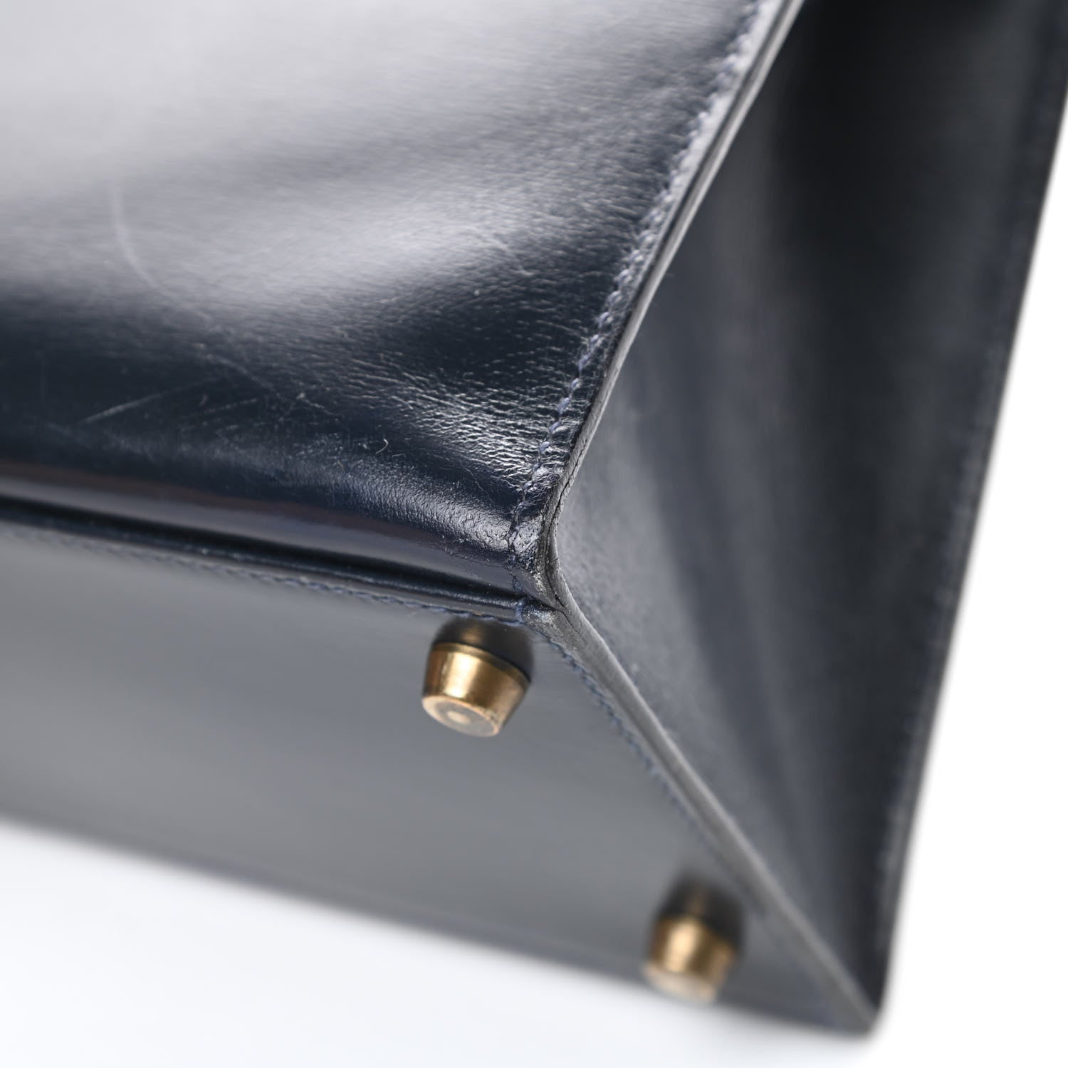 Hermes Box Kelly Sellier 28 Bleu Marine 11 of 19