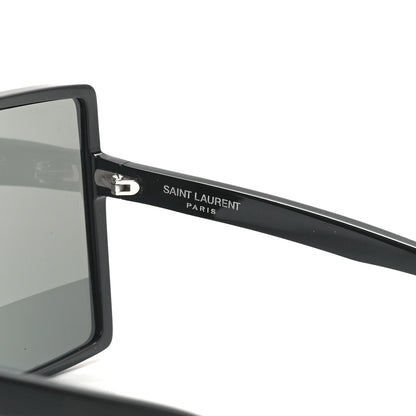 Saint Laurent Acetate Betty Sunglasses SL183 Black 6 of 8