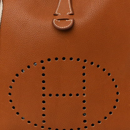 Hermes Barenia Evelyne III PM  Fauve 8 of 12
