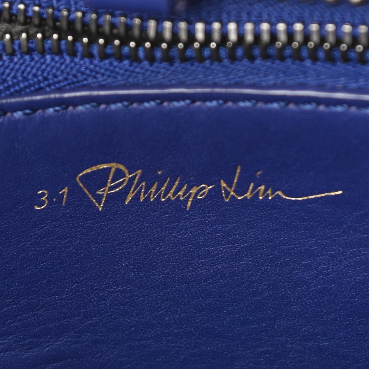 3.1 Phillip Lim Calfskin Large Ryder Satchel Ultramarine 7 of 15