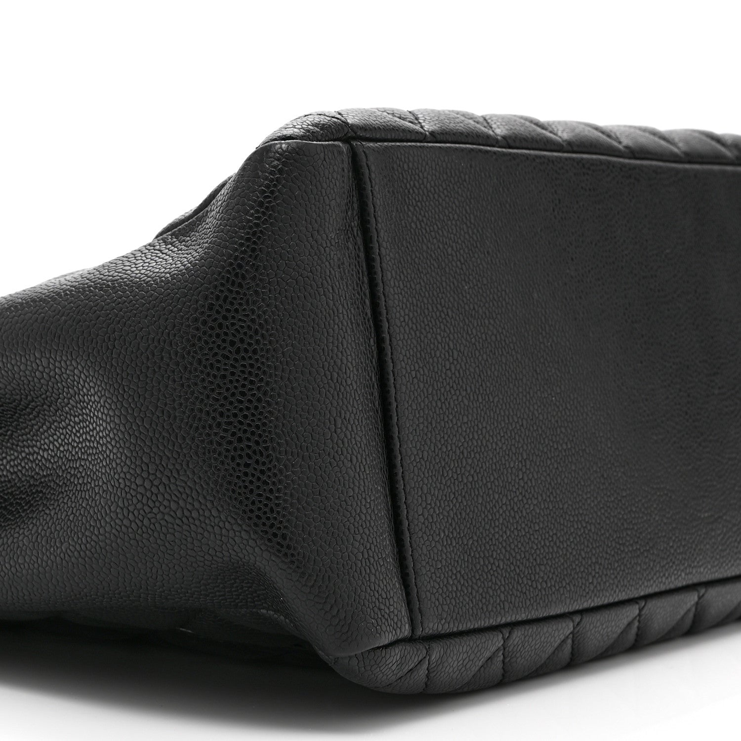 Chanel Caviar Quilted Grand Shopping Tote GST Black 11 of 12