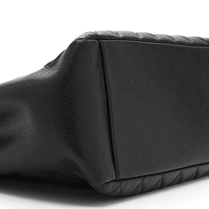 Chanel Caviar Quilted Grand Shopping Tote GST Black 11 of 12