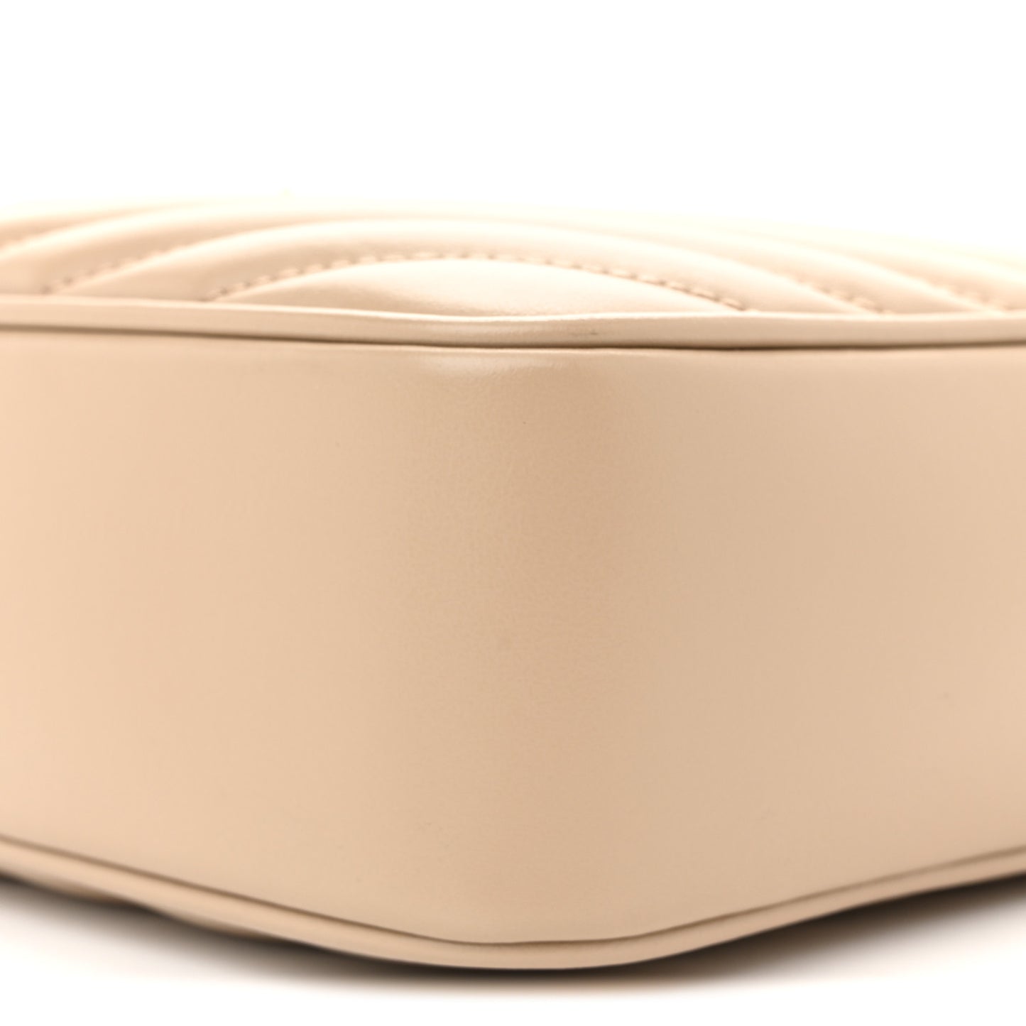 Calfskin Matelasse Monogram Lou Camera Bag Dark Beige