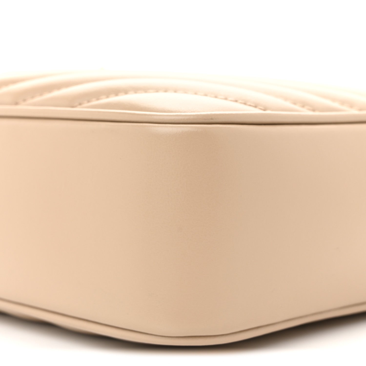 Saint Laurent Calfskin Matelasse Monogram Lou Camera Bag Dark Beige 10 of 12