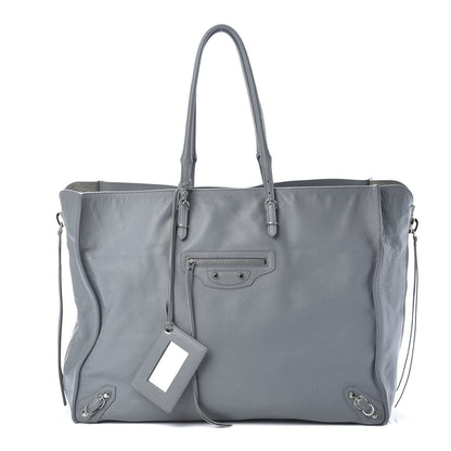Balenciaga Veau Papier A4 Zip Around Tote Grey 1 of 19