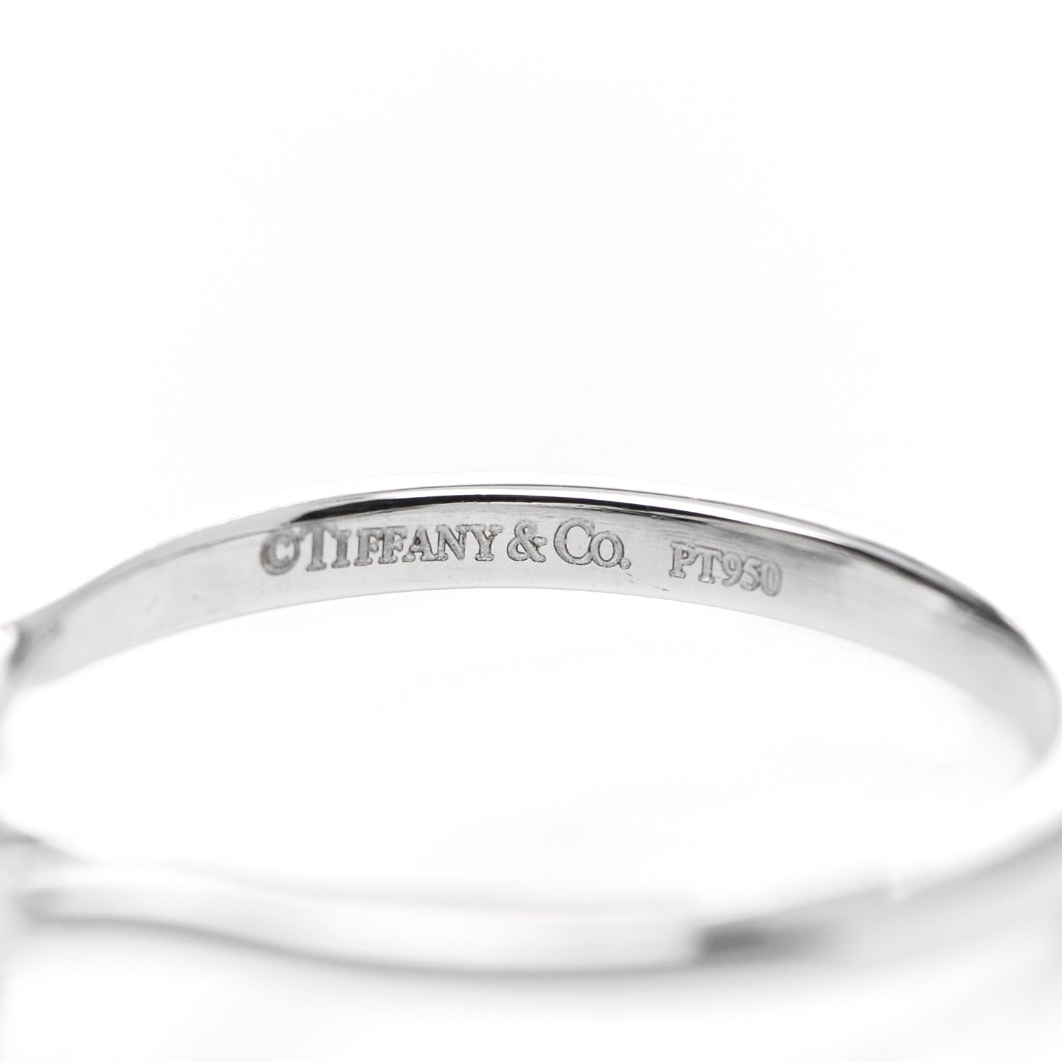 Tiffany Platinum Diamond Enchant Flower Ring 52 6 5 of 5