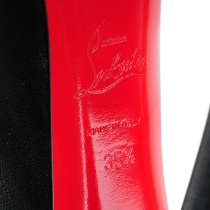 Christian Louboutin Kid Lady Daf 160 Pumps 35.5 Black 6 of 8