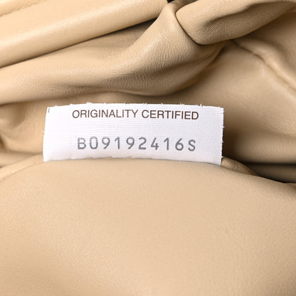 Bottega Veneta Smooth Butter Calf The Pouch Oversized Clutch Tapioca 7 of 10