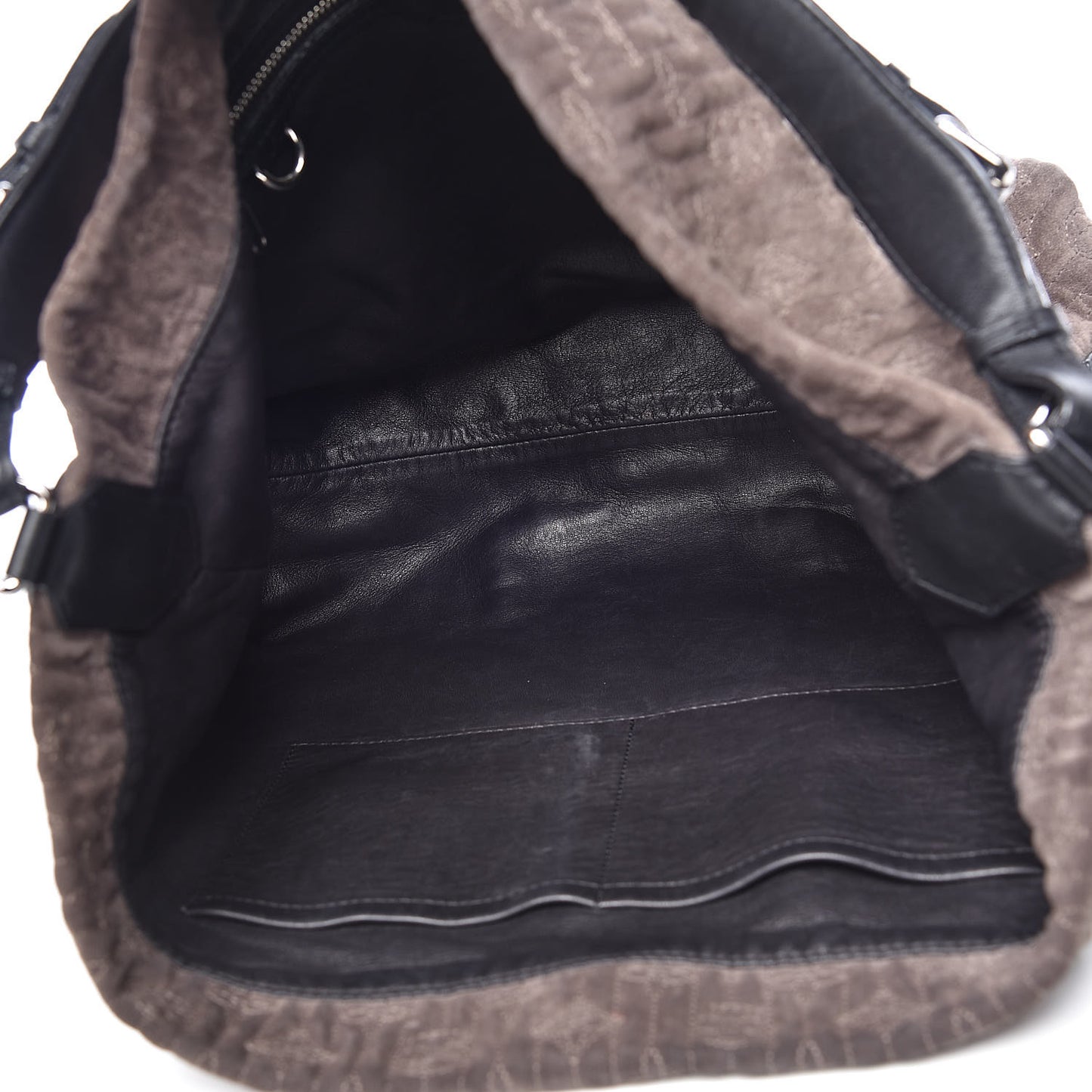 Monogram Suede Antheia Hobo PM BBrown