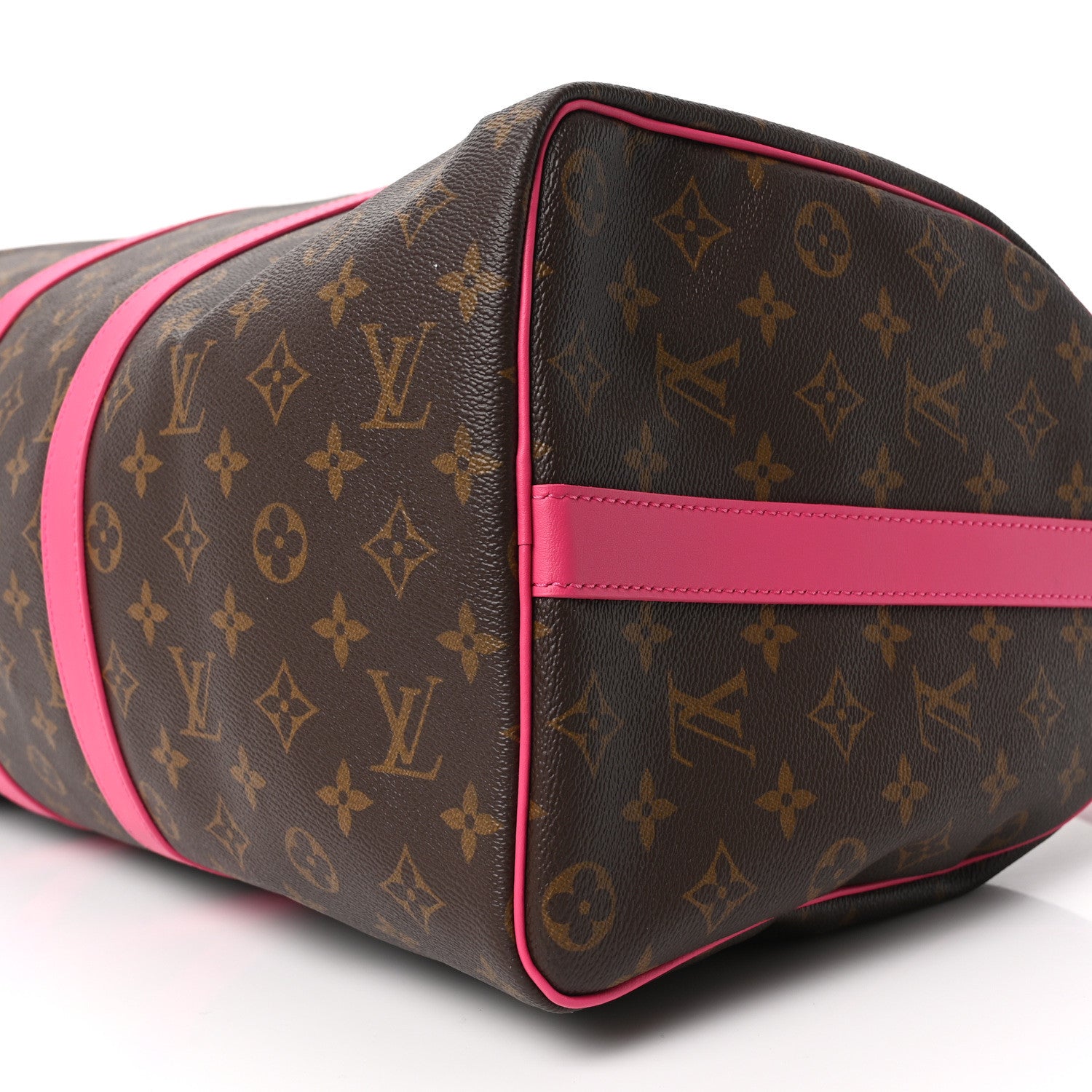 Louis Vuitton Monogram Keepall Bandouliere 45 Pondichery Pink 9 of 10