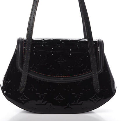 Louis Vuitton Vernis Biscayne Bay PM Black 7 of 9