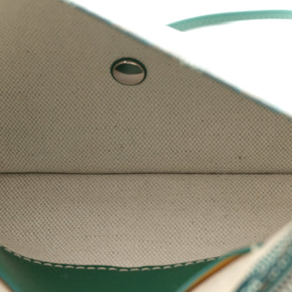 Goyard Goyardine Plumet Wallet Clutch Green 5 of 9