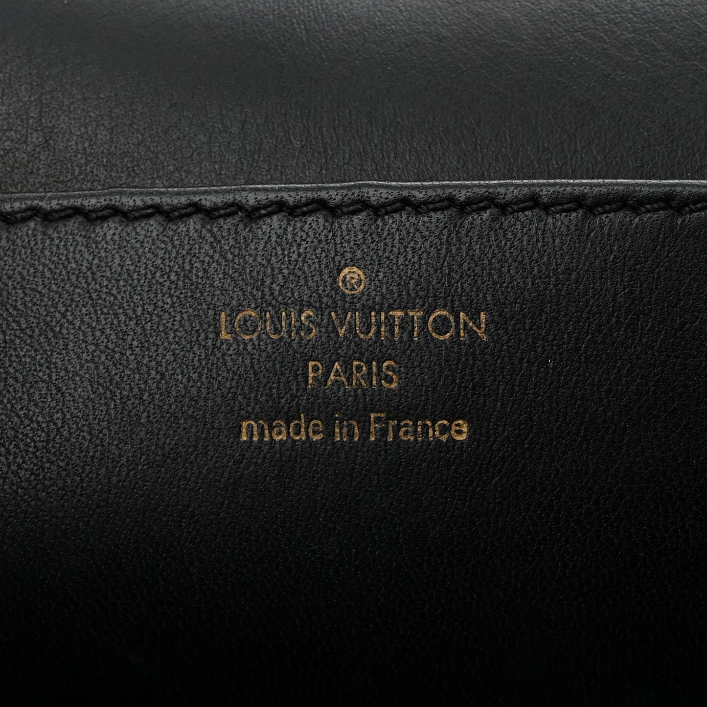 Grained Calfskin Vivienne NM Black