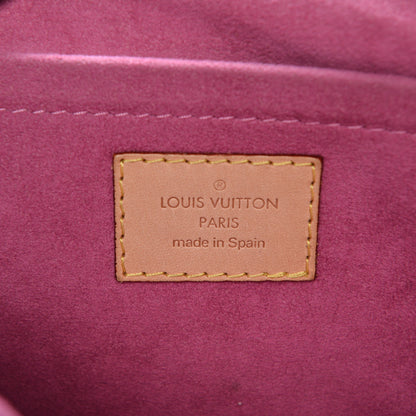 Louis Vuitton Monogram Denim Mini Pleaty Fuchsia 6 of 9