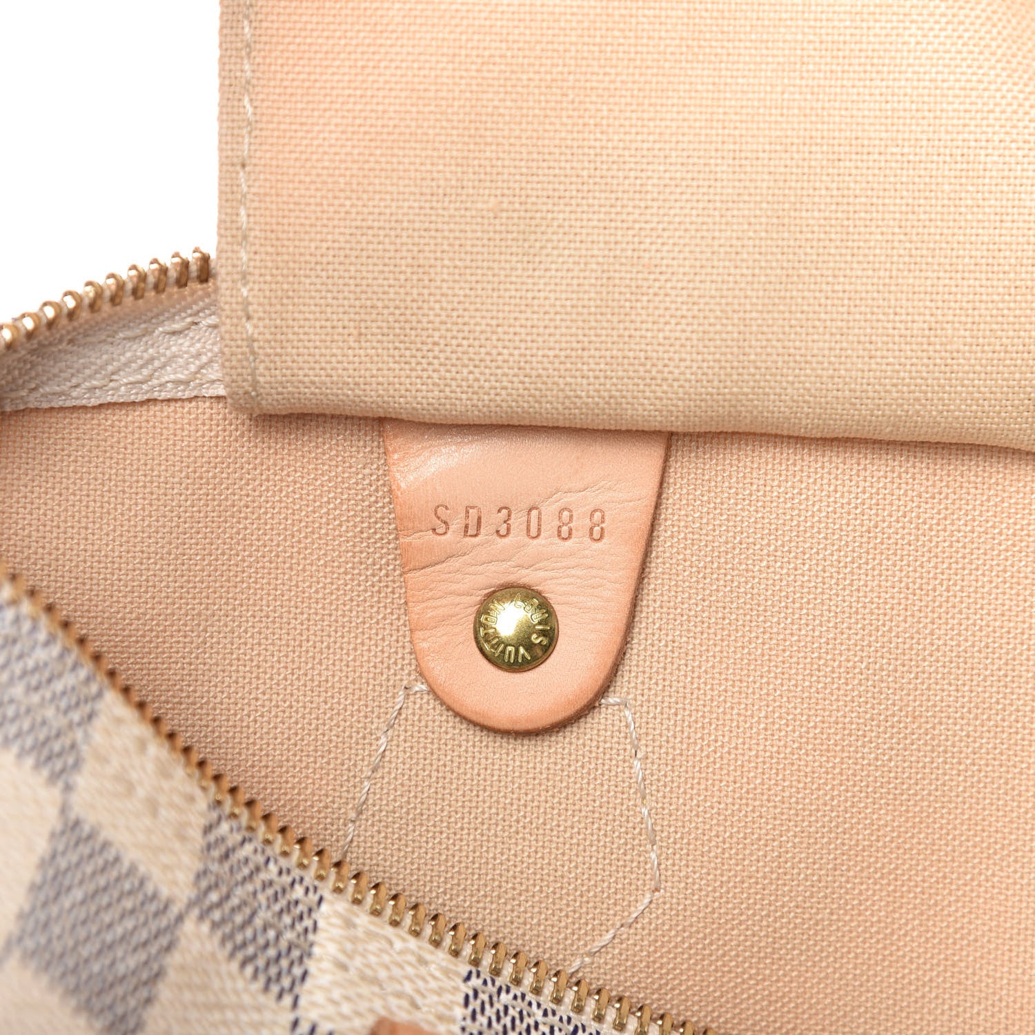 Louis Vuitton Damier Azur Speedy 30 9 of 11