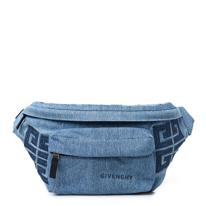 Givenchy Essential U Denim Belt Bag Light Blue 1 of 10