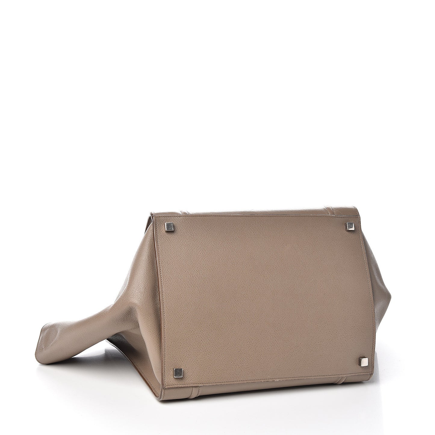 Grained Calfskin Medium Phantom Luggage Taupe