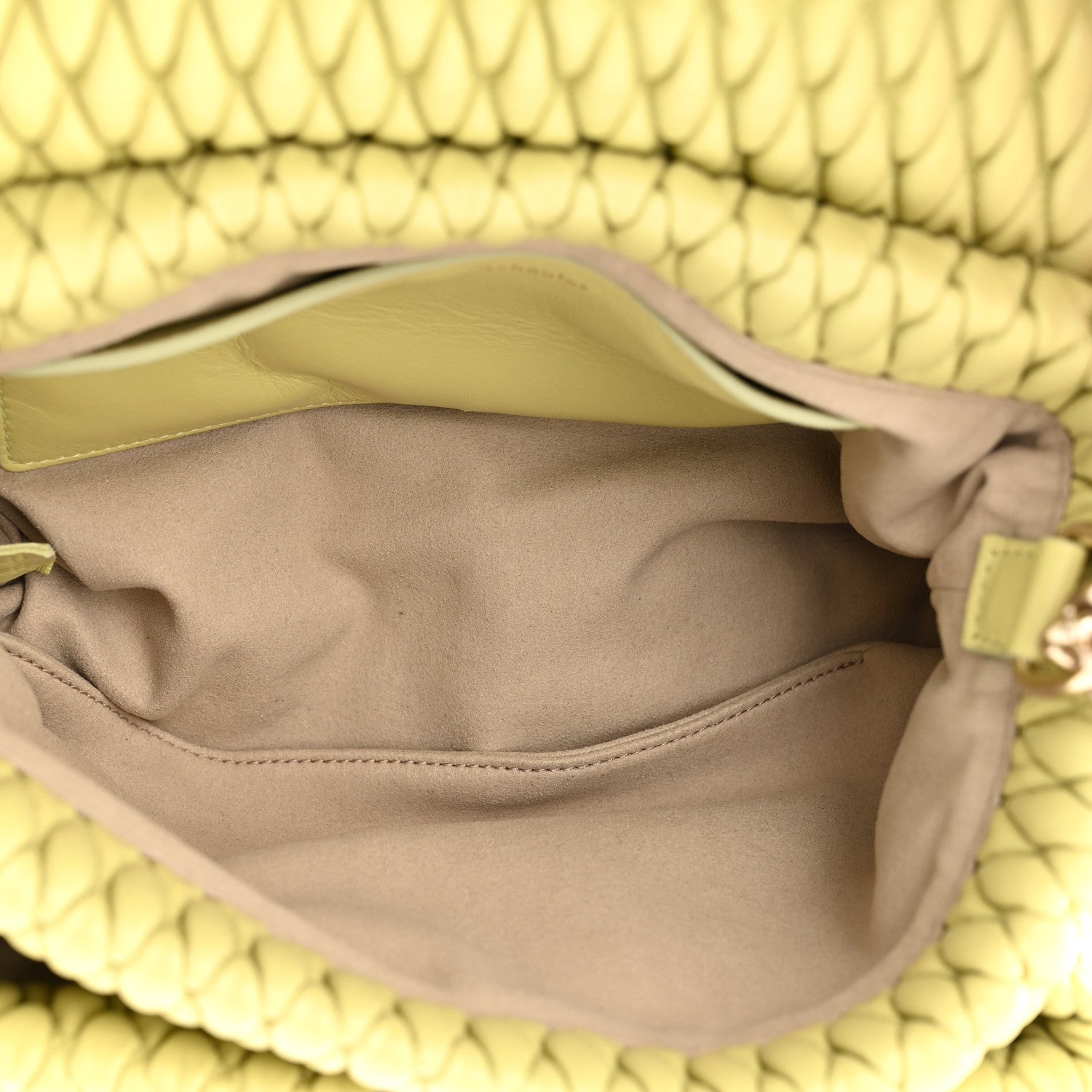 Proenza Schouler Lambskin Quilted PS Harris Small Shoulder Bag Pale Green 5 of 10