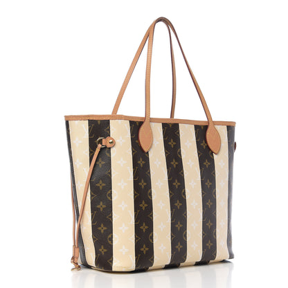 Louis Vuitton Monogram Rayures Neverfull MM 2 of 13