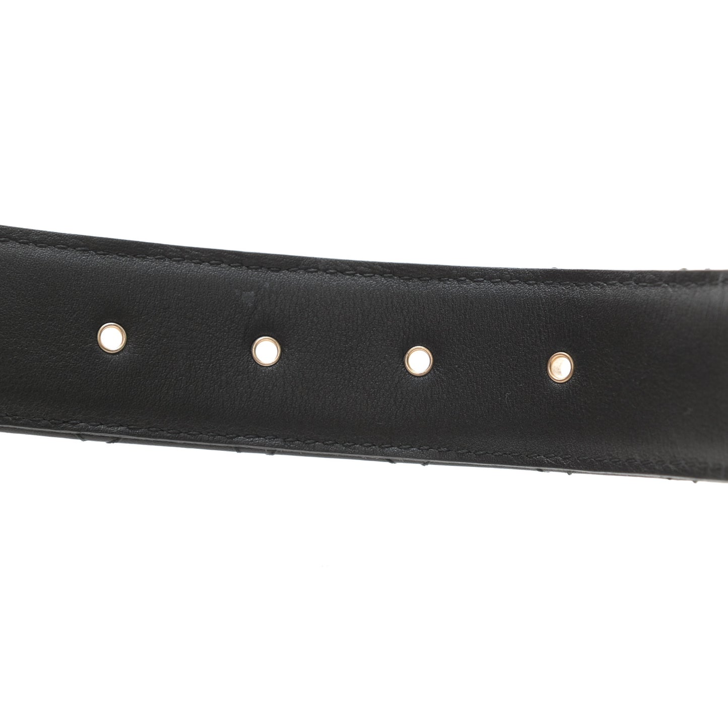 Lambskin Quilted CC Chain Belt 80 32 Black