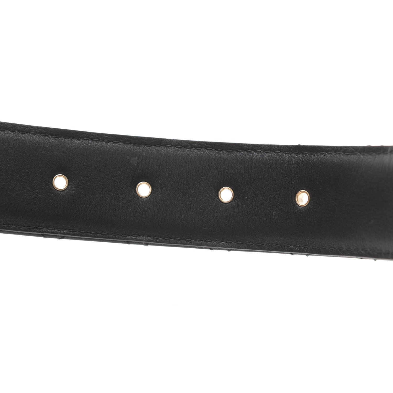 Chanel Lambskin Quilted CC Chain Belt 80 32 Black 4 of 8