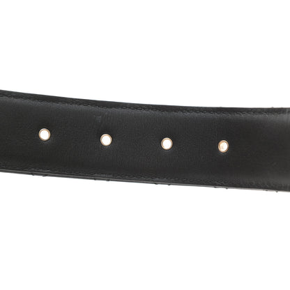 Chanel Lambskin Quilted CC Chain Belt 80 32 Black 4 of 8