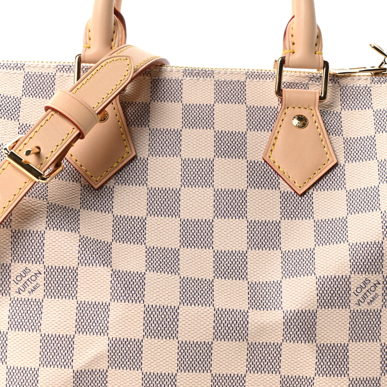 Louis Vuitton Damier Azur Speedy Bandouliere 25 7 of 9