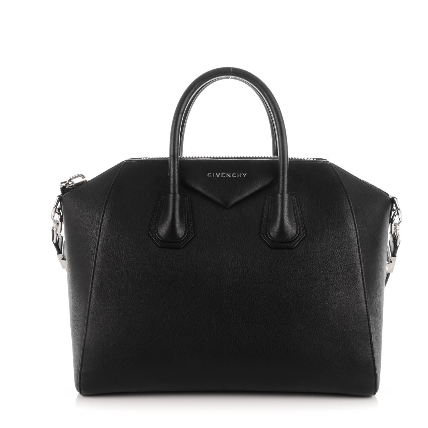 Givenchy Sugar Goatskin Medium Antigona Black 1 of 7
