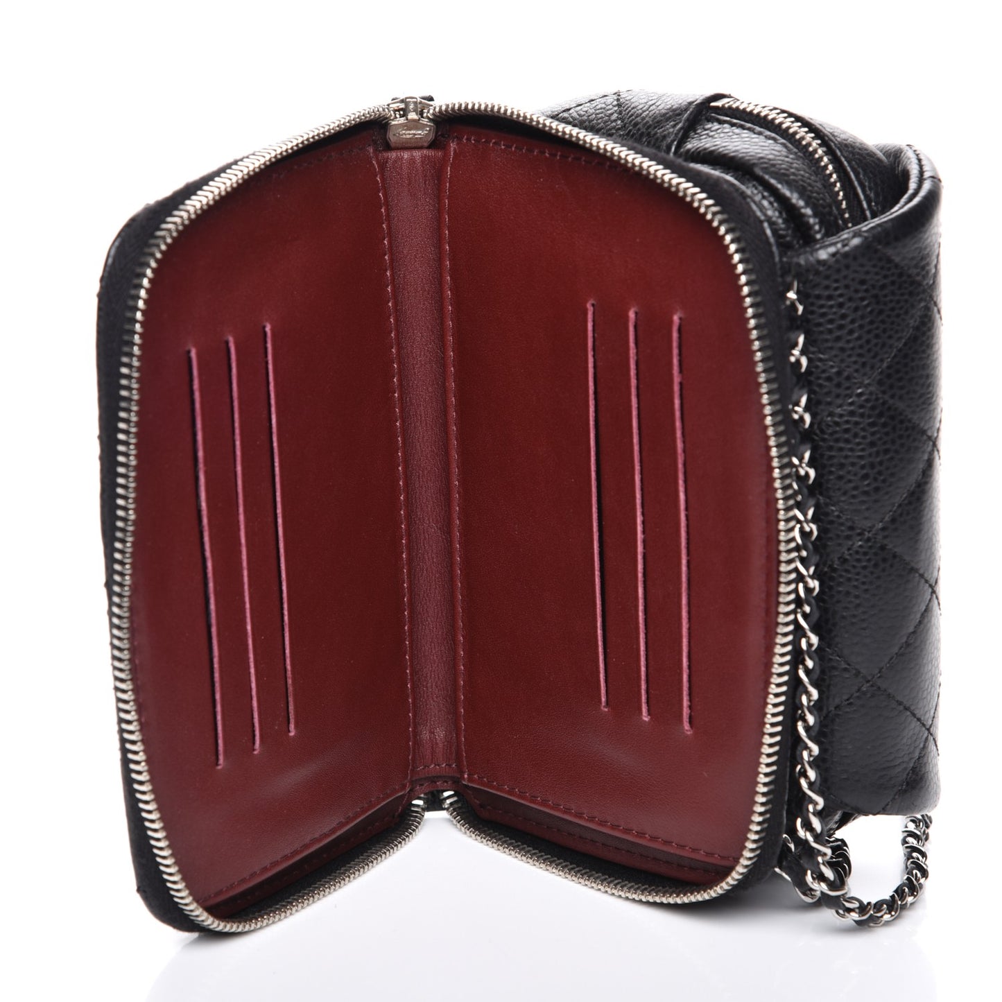 Caviar Quilted New Mini Flap Black