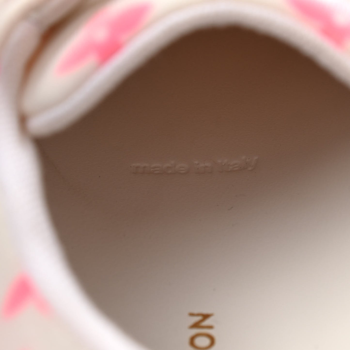 Technical Fabric Monogram Stellar Sneakers 36 Rose Pop