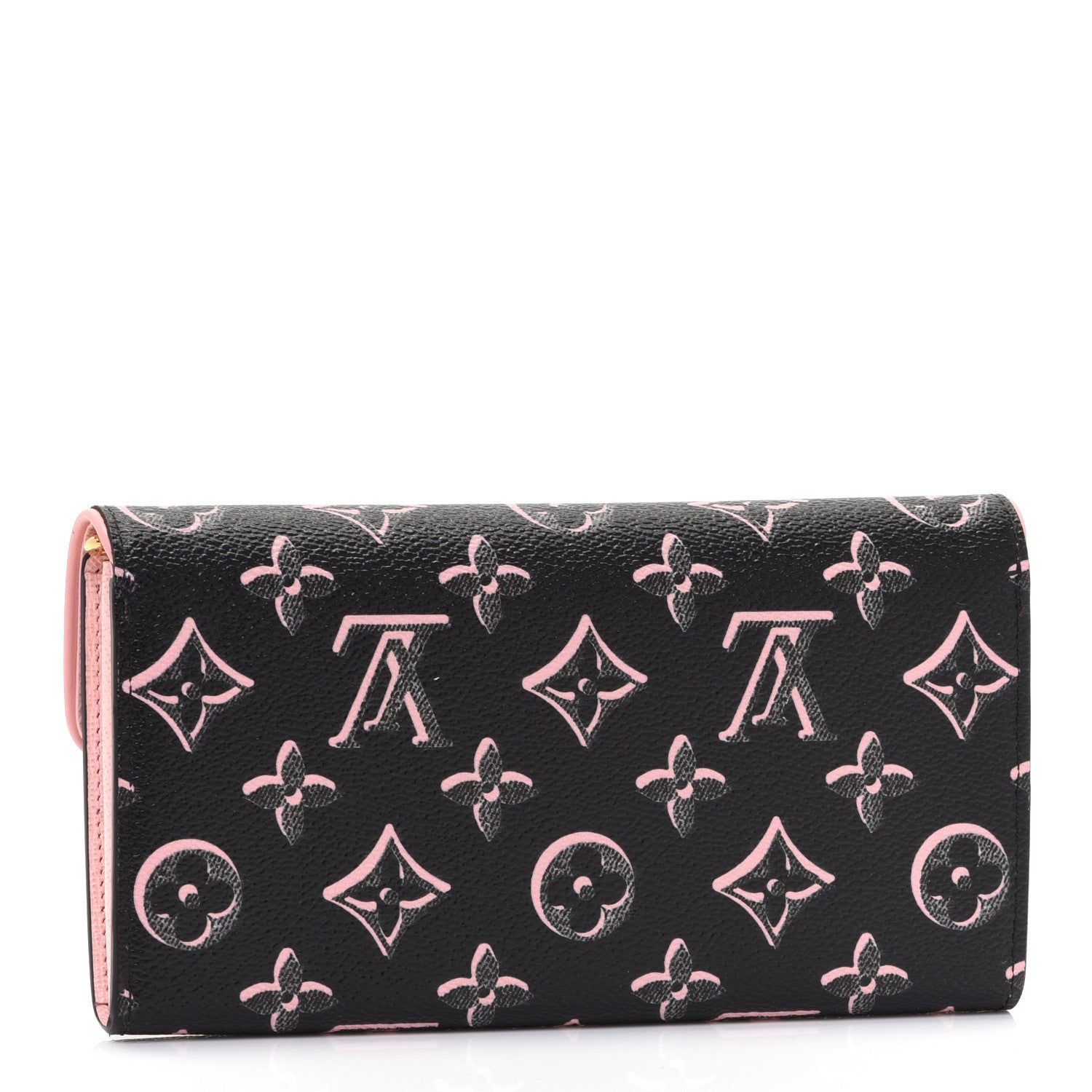 Louis Vuitton Monogram Fall For You Sarah Wallet Black 3 of 7