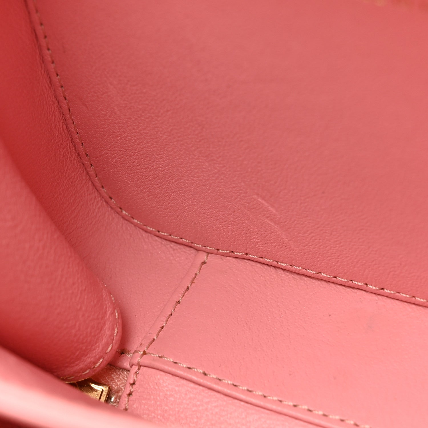 Chanel Caviar Quilted Small CC Filigree Vanity Case Rose Pink 12 of 14