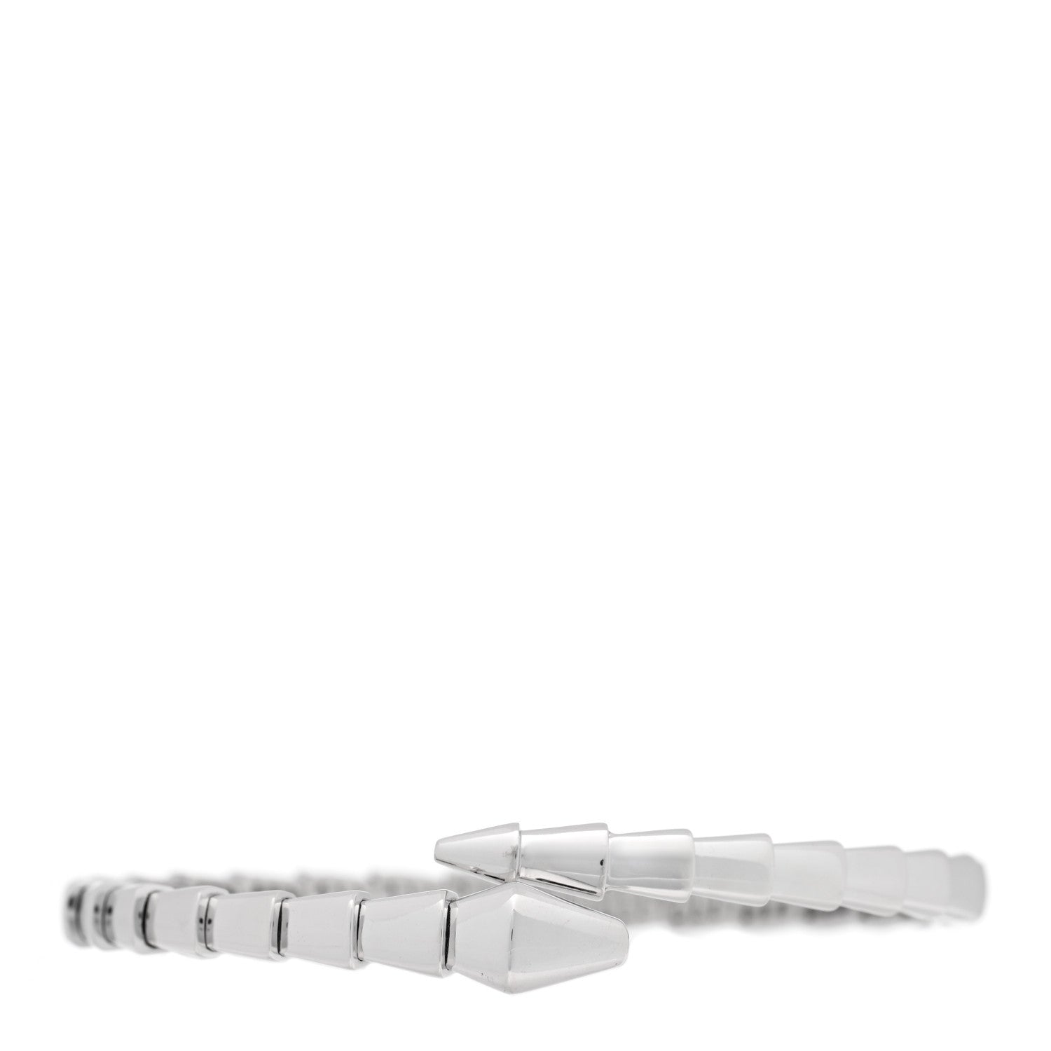 Bulgari 18K White Gold Serpenti Viper Bracelet S 1 of 3