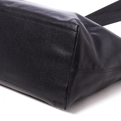 Chanel Caviar CC Tote Black 4 of 9