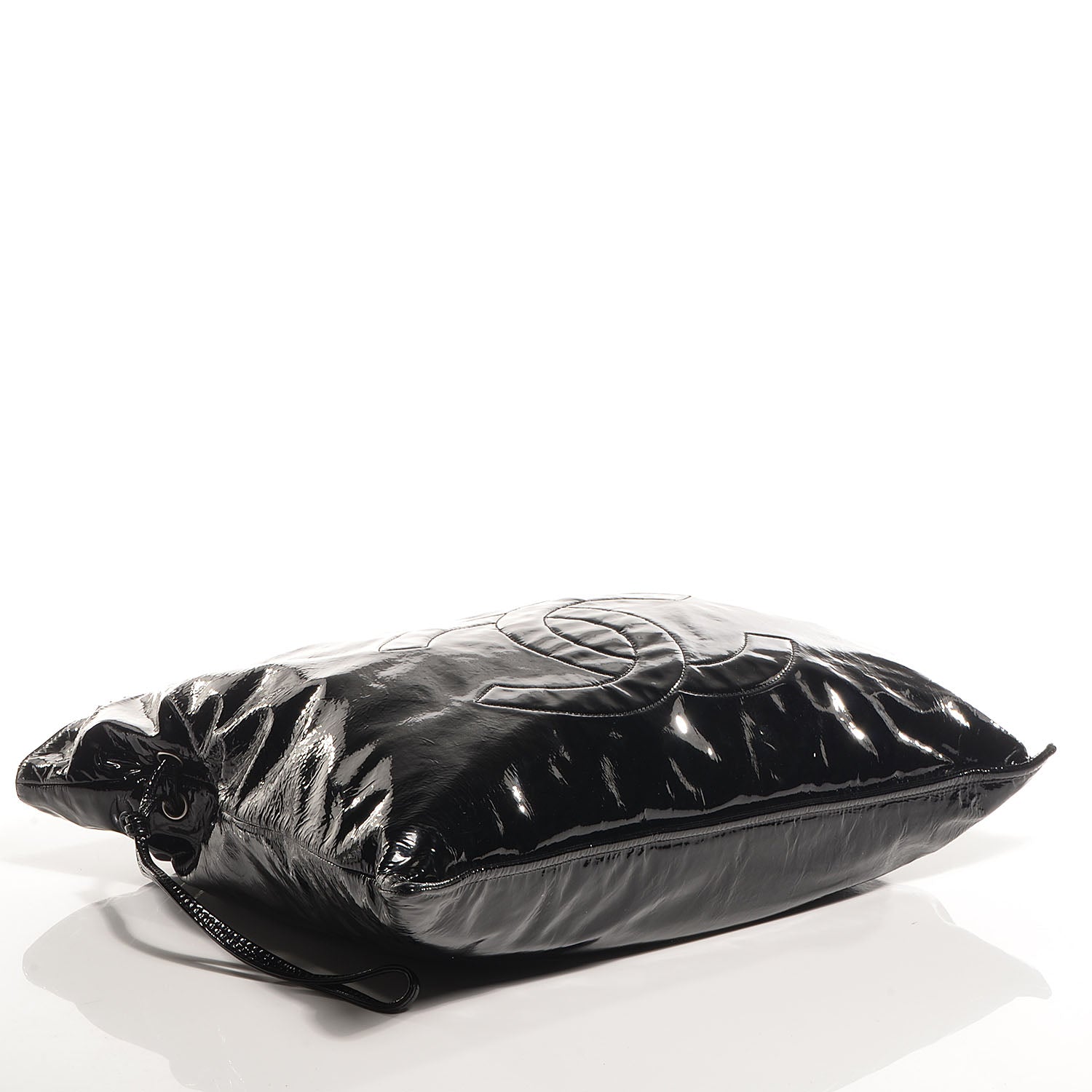 Chanel Patent Bonbons Shopper Tote Black 4 of 7