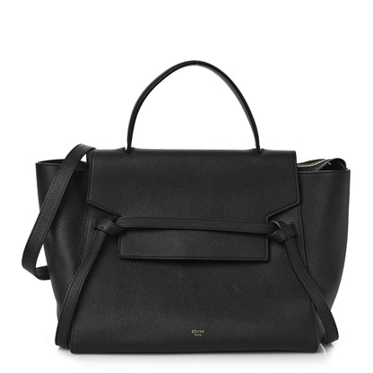 Celine Grained Calfskin Mini Belt Bag Black 1 of 8