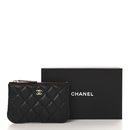 Chanel Caviar Quilted Small Cosmetic Case Black 8 of 8
