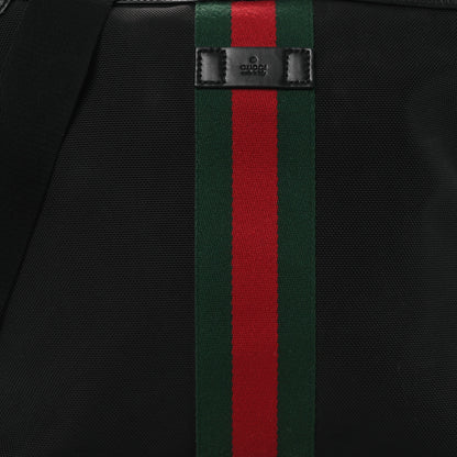 Gucci Techno Canvas Web Messenger Bag Black 8 of 12
